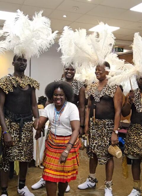 drummers and dancers