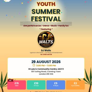5 & below Youth summer festival ticket